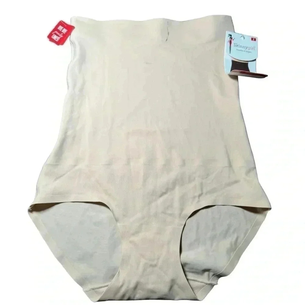 NWT SKINNYGIRL HIGH WAISTED SHAPER BRIEF S